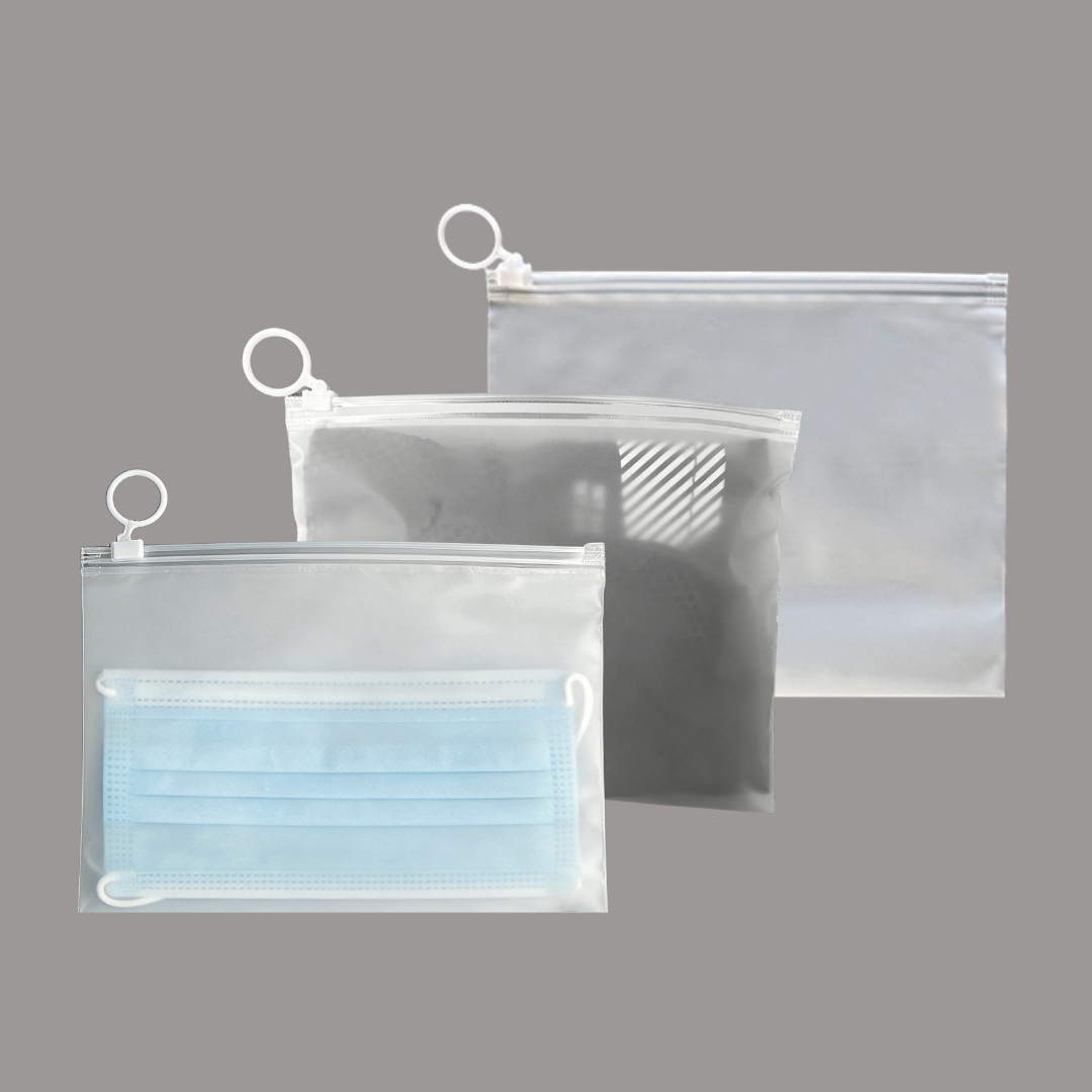 再生磨砂拉鏈（liàn）袋